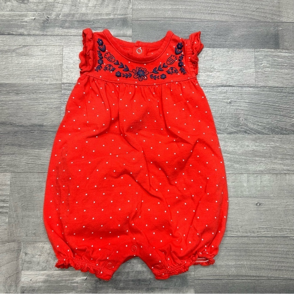 Carter's Long Sleeve and Short Sleeve Bodysuits 6-9M - Picture 11 of 13